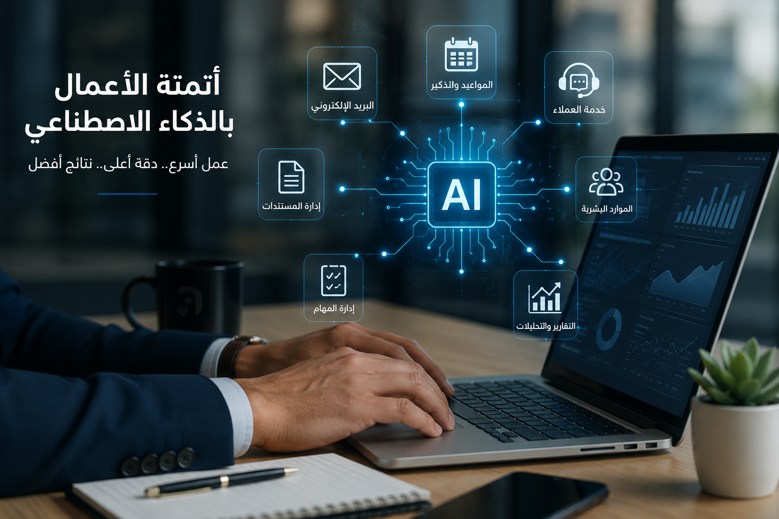 أتمتة الأعمال بالذكاء الاصطناعي: كيف تغيّر طريقة عمل الشركات؟